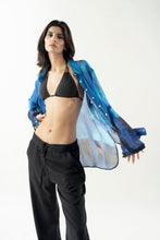 Load image into Gallery viewer, Blu Sheer Shirt