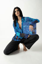 Load image into Gallery viewer, Blu Sheer Shirt
