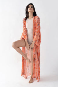 Coral Kimono