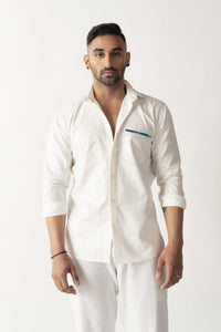 White Linen Shirt