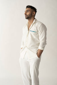 White Linen Shirt