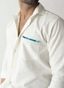 White Linen Shirt