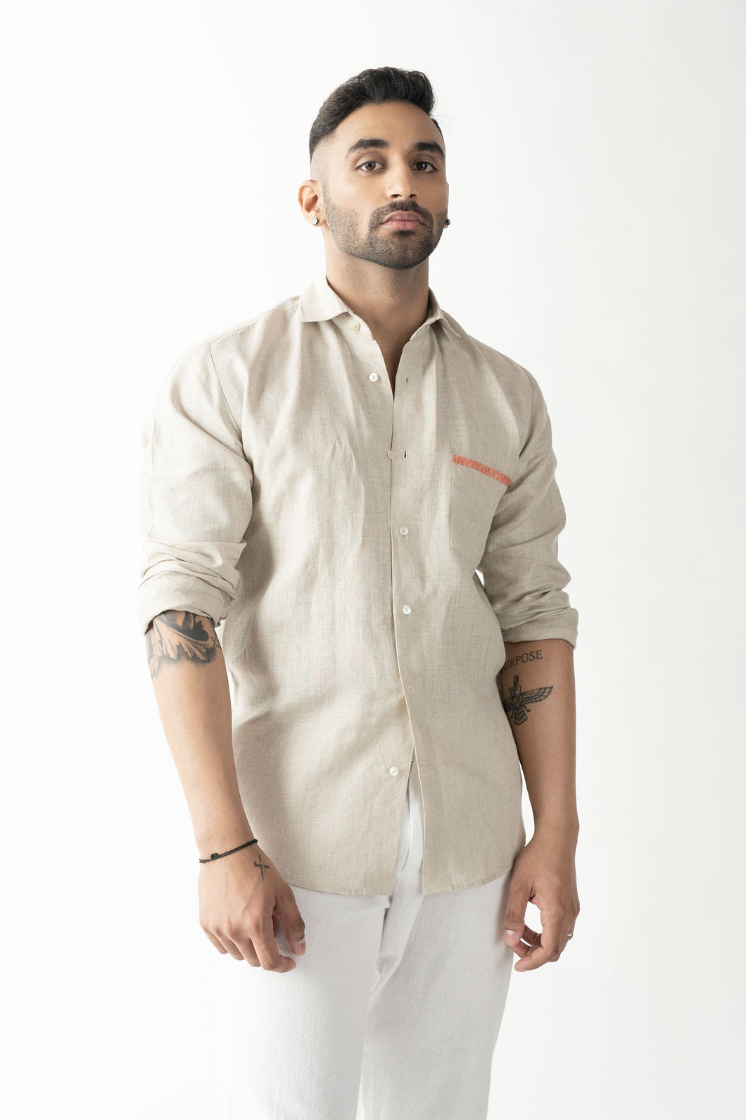 Linen Sand Shirt