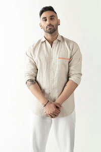 Linen Sand Shirt